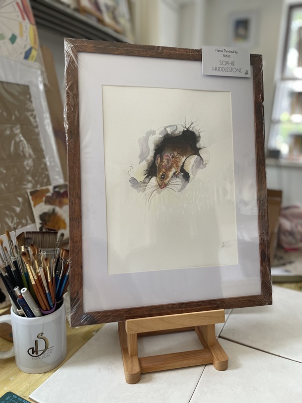 mouse painting by sophie huddlestone